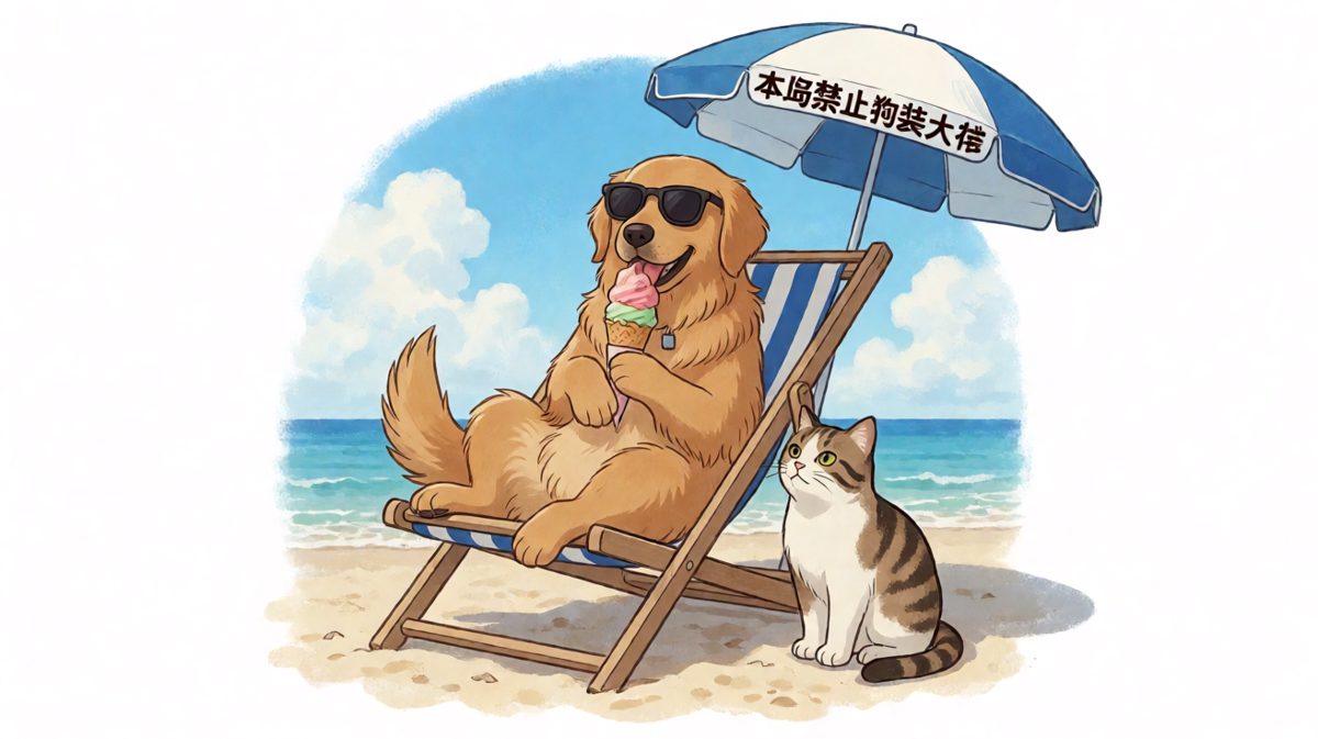 你以为你戴了墨镜就是狗界顶流？
