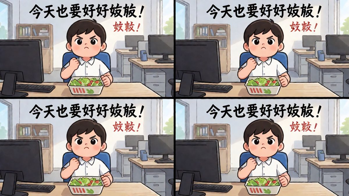 第一天立志：从今天开始，我要减肥！