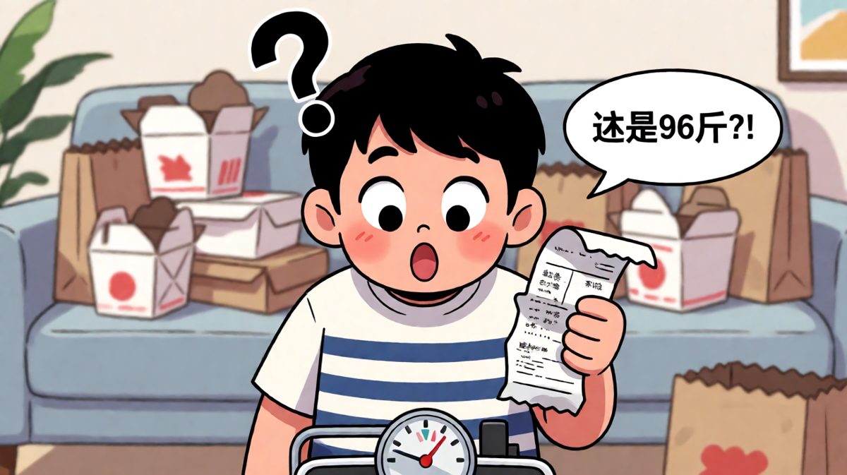 减肥第一天结束，体重纹丝不动……