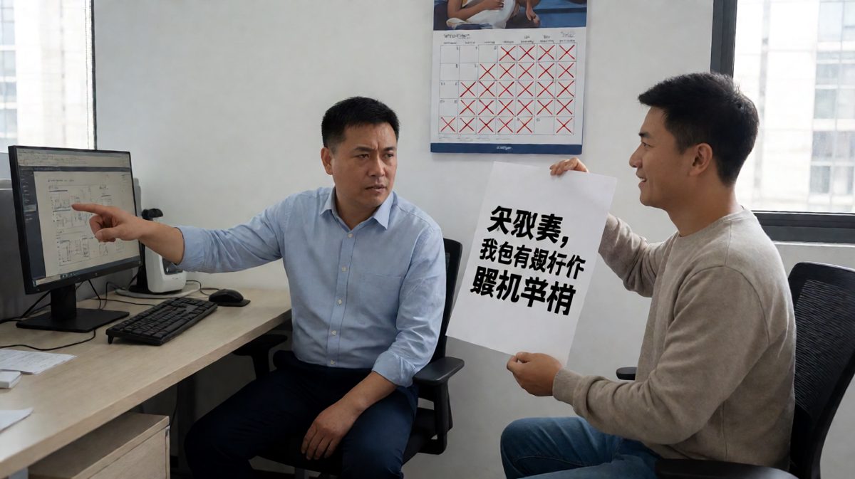 老板质疑方案，员工反将一军掏出离职申请