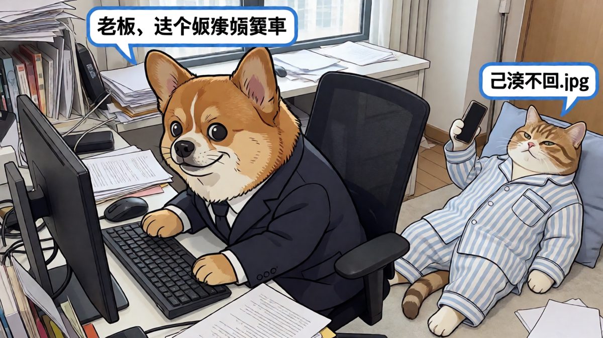 猫：已读不回是我的基本素养