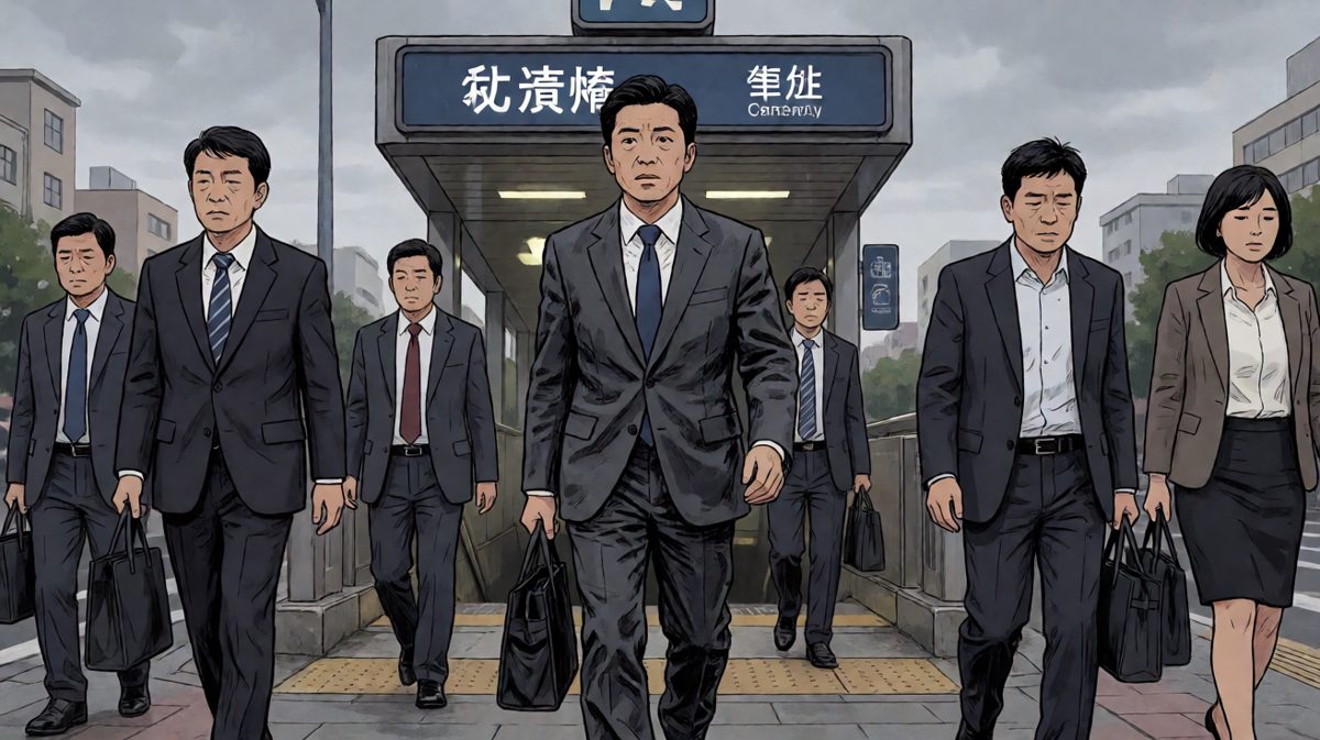 用最后的力气冲向地铁站