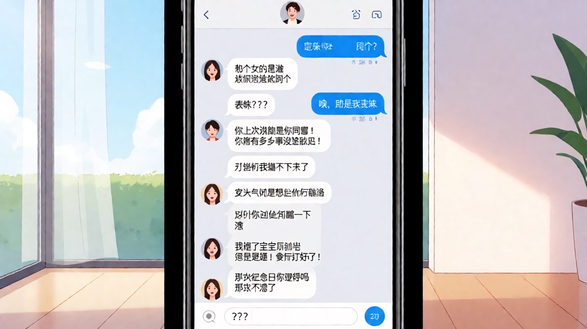 男生故意撒谎测试女友，结果把自己送进了'纪念日险境'。