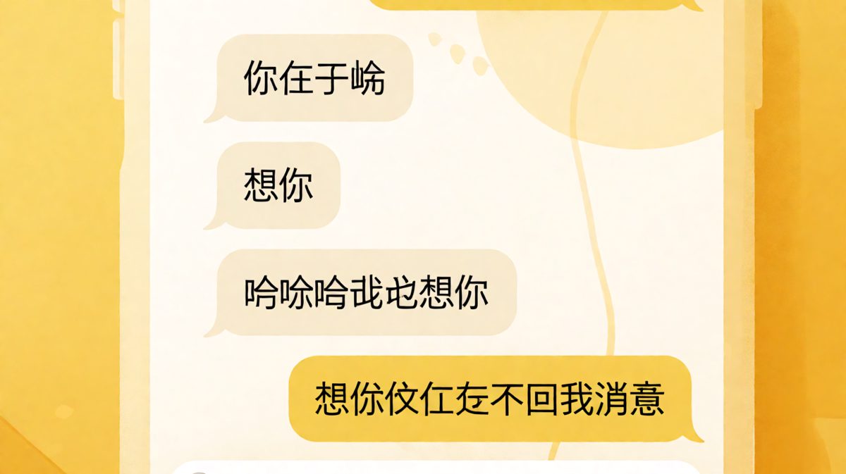 甜言蜜语下一秒急转直下