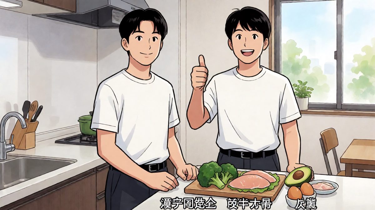 雄心壮志：今天我要做一顿完美减脂餐！