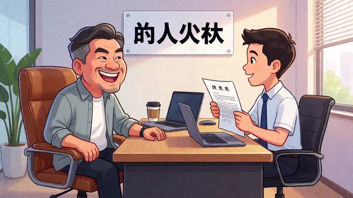 老板：你想离职是因为钱吗？员工：不是，老板，因为我喜欢煎饼。