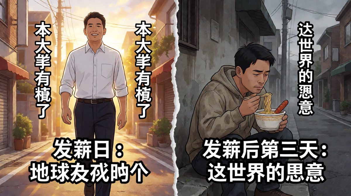 工资就像大姨妈，一个月来一次，一周就没了
