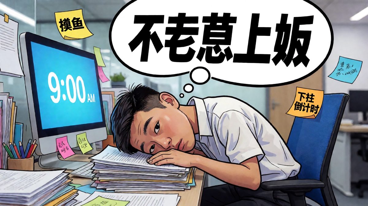 周一早会前：灵魂还在床上，肉体已到工位
