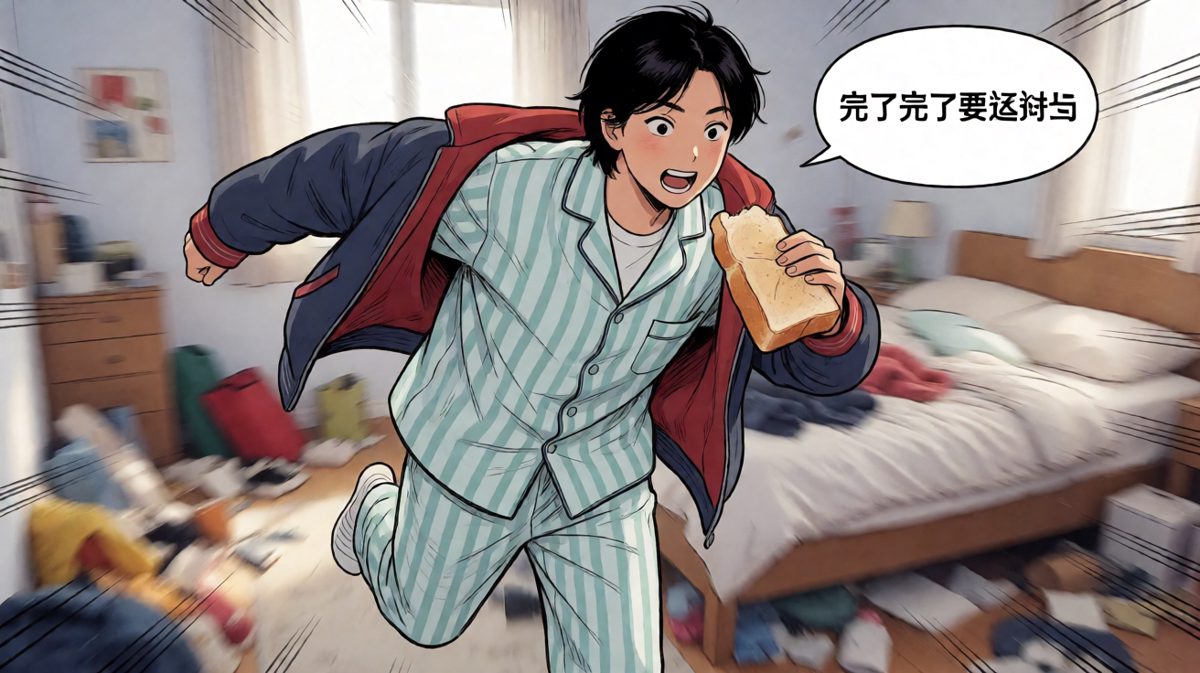 一路狂奔冲向公司，结果到了才发现——今天周末