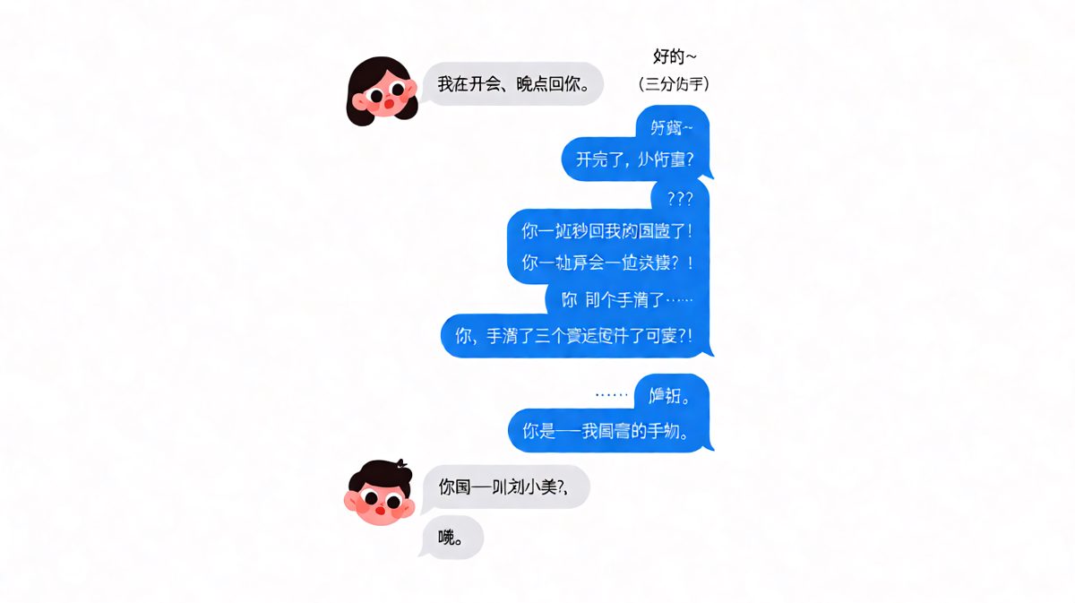 手滑三个赞+评论可爱=当场社死现场。