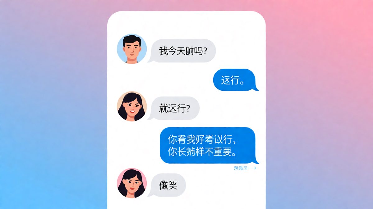 发自拍求夸反被教做人，求生欲瞬间下线