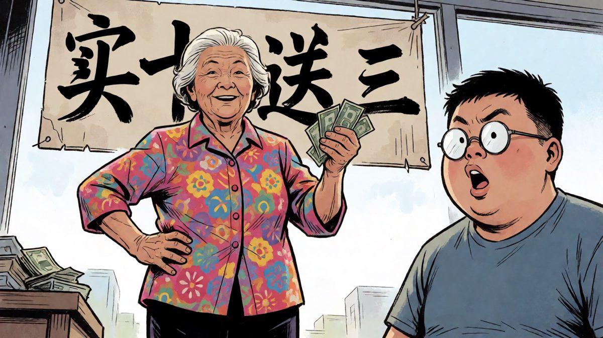 第二回合：大妈反手一刀