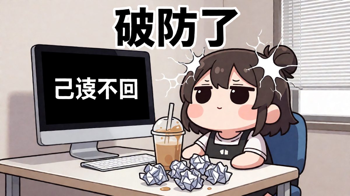 消息已读不回，精神状态直线崩塌