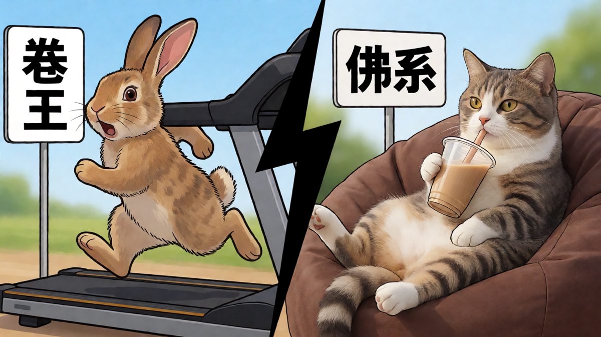 内卷时代：有人拼命跑，有人已躺平