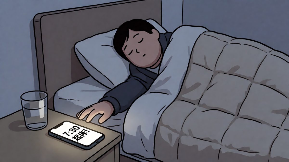 凌晨五点，闹钟准时响起，打工人痛苦挣扎。