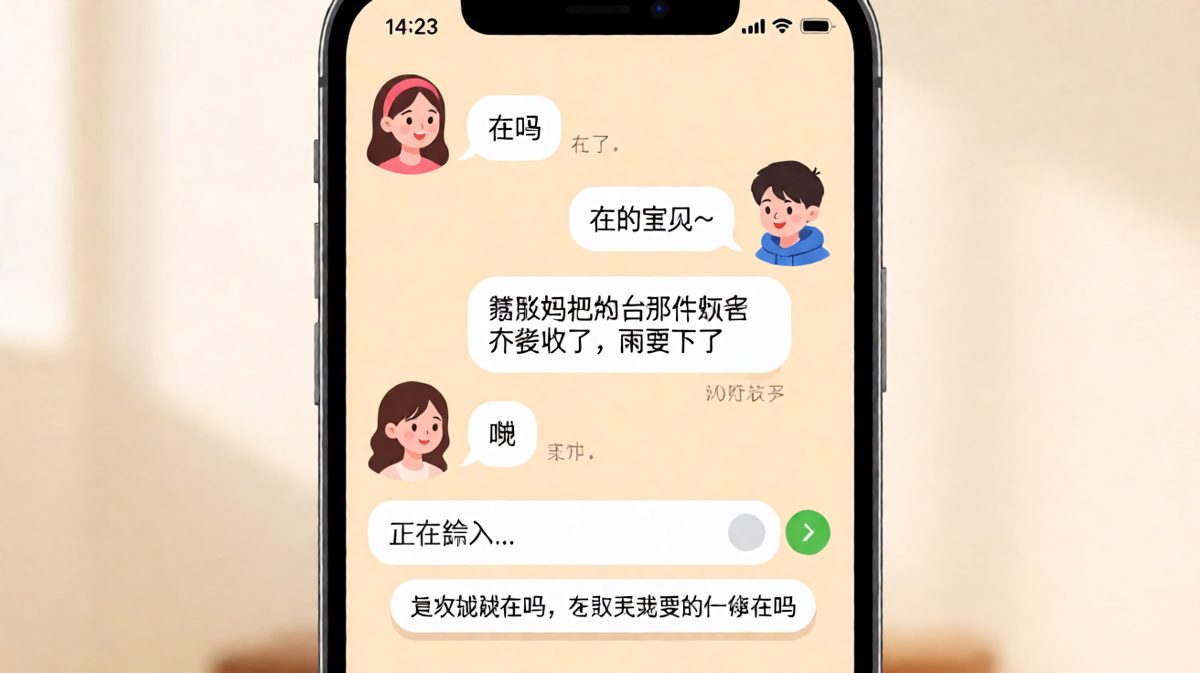 "在吗"三个字，让男生从期待到心碎