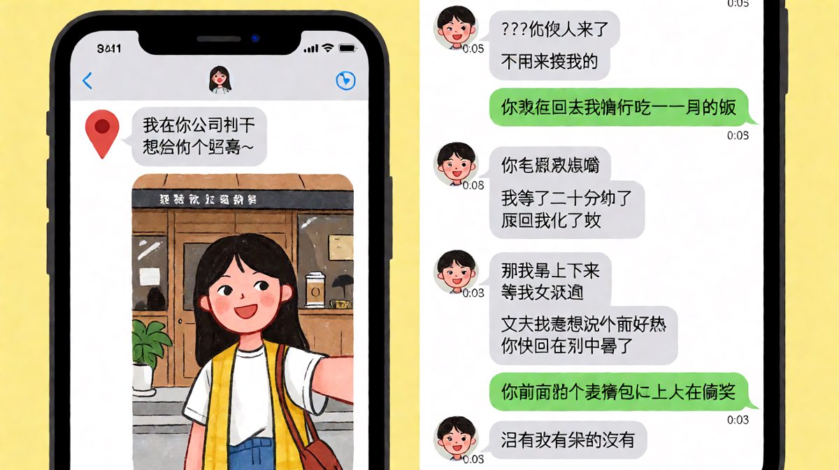惊喜还是惊吓，男生已经慌了