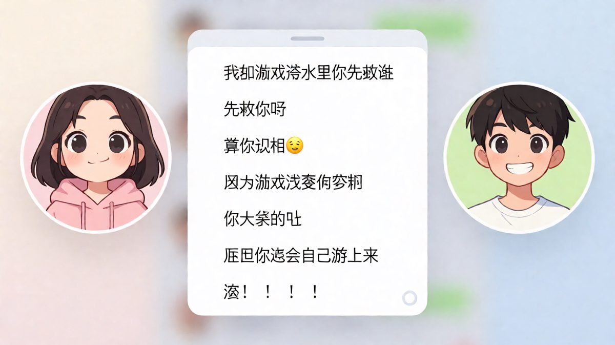 先救你因为游戏没密码，求生欲为负数