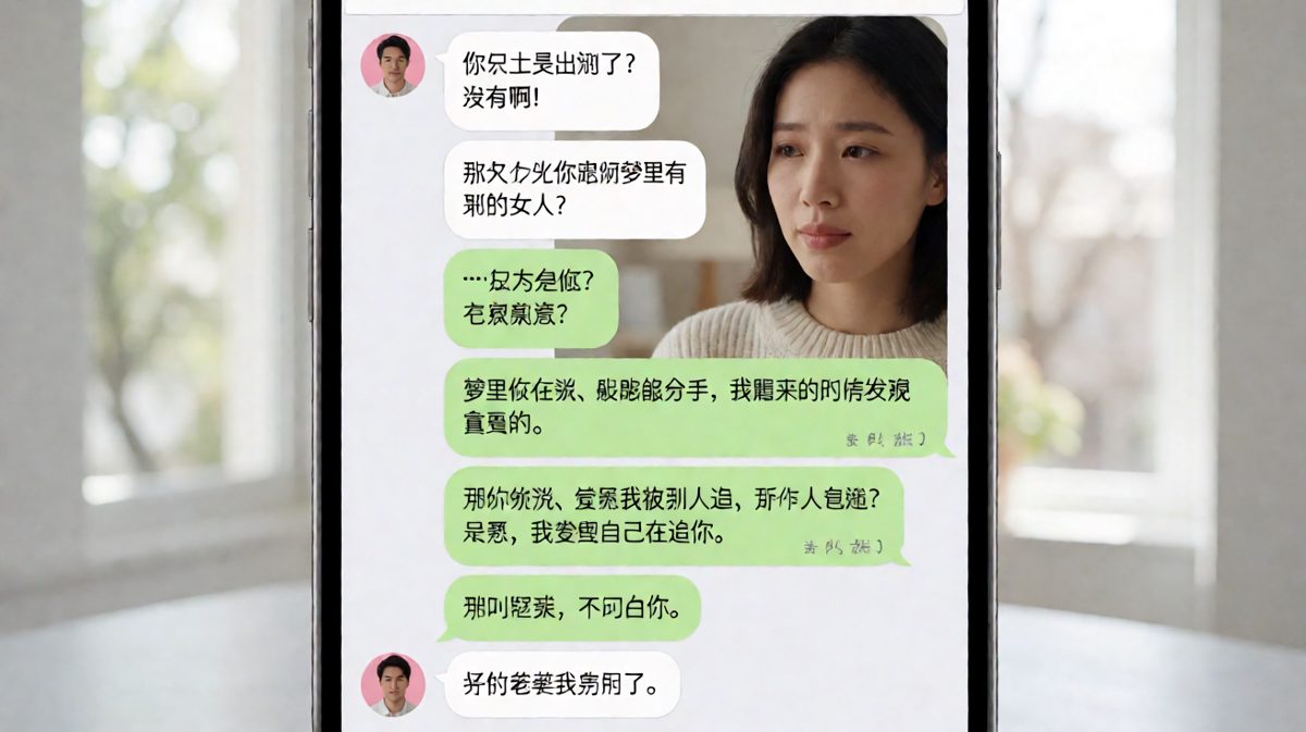 从出轨指控到梦境推理，男生用离谱的逻辑成功把天聊死