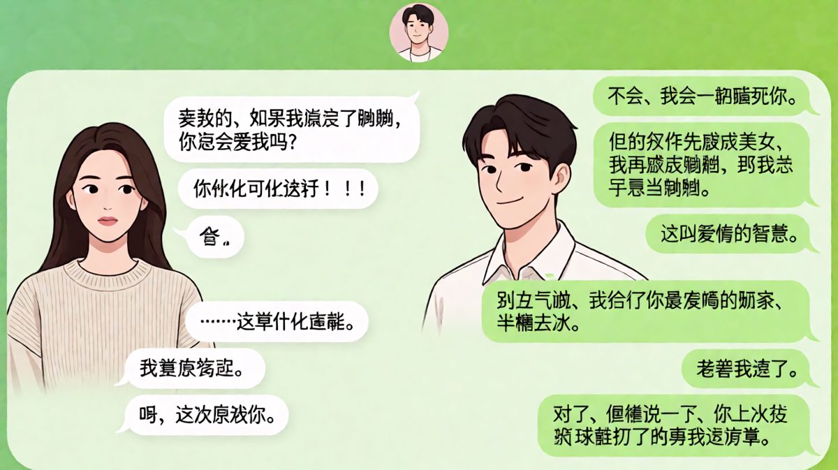 如果变成了蟑螂：他用神逻辑绕开送命题，却栽在球鞋上。