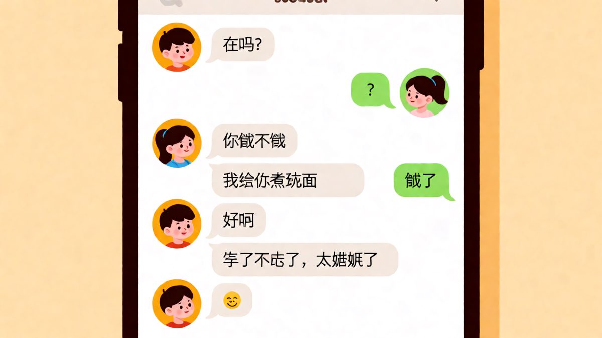 经典「你饿不饿」三连反转：煮面承诺秒变泡面都不煮的敷衍现场