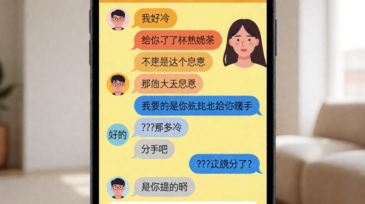 一句「我好冷」引发的蝴蝶效应：暖男逻辑与直球要求的终极碰撞