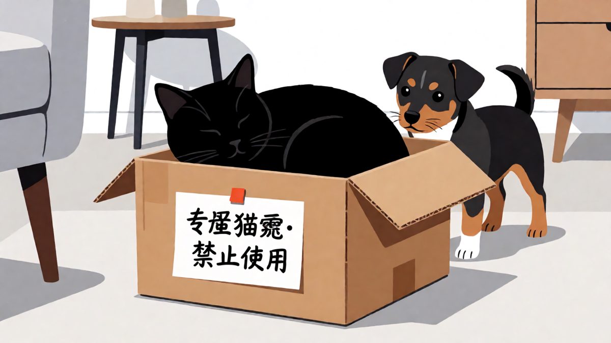这箱子是我的了，有意见你提啊！