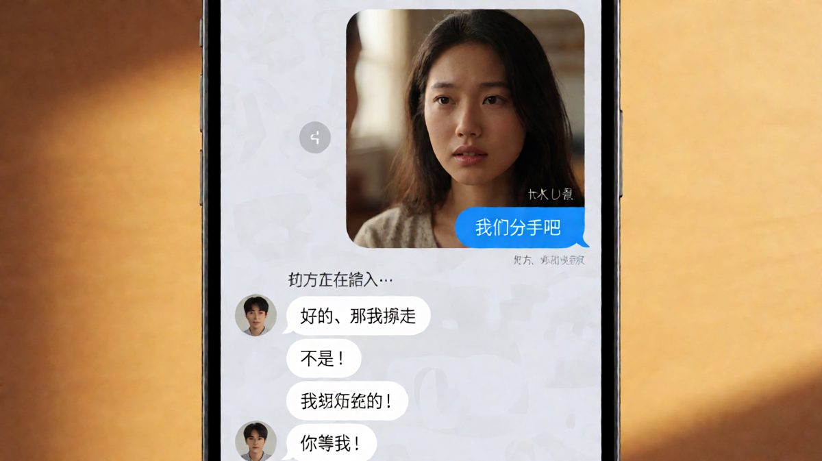 试探感情的底线，结果自己先跳下去了。
