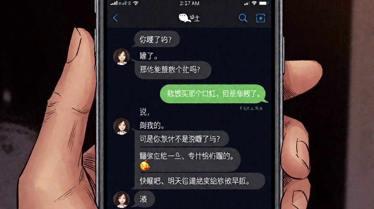 深夜撒娇买口红，最后变反向画饼