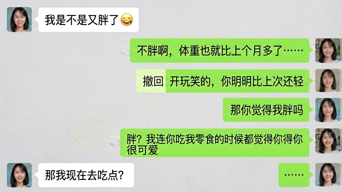 问体重陷阱与吃货本能的一回合交锋