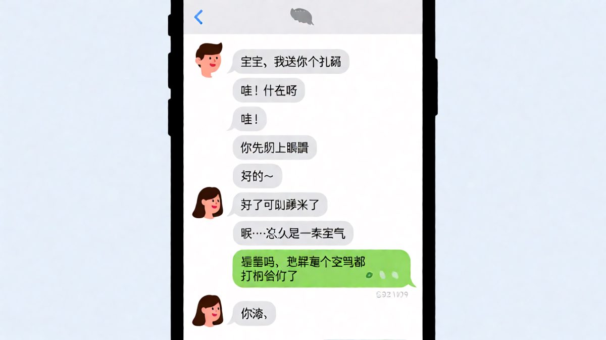 送给女朋友的惊喜——一束空气