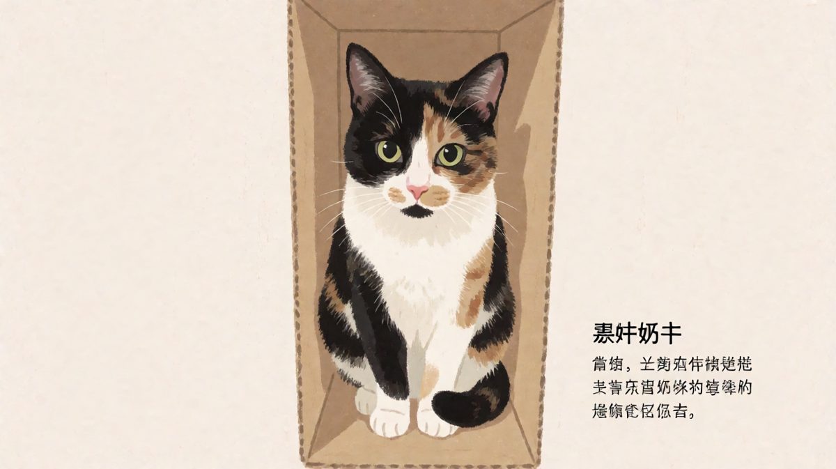 猫：只要我不承认，我就真的住进去了
