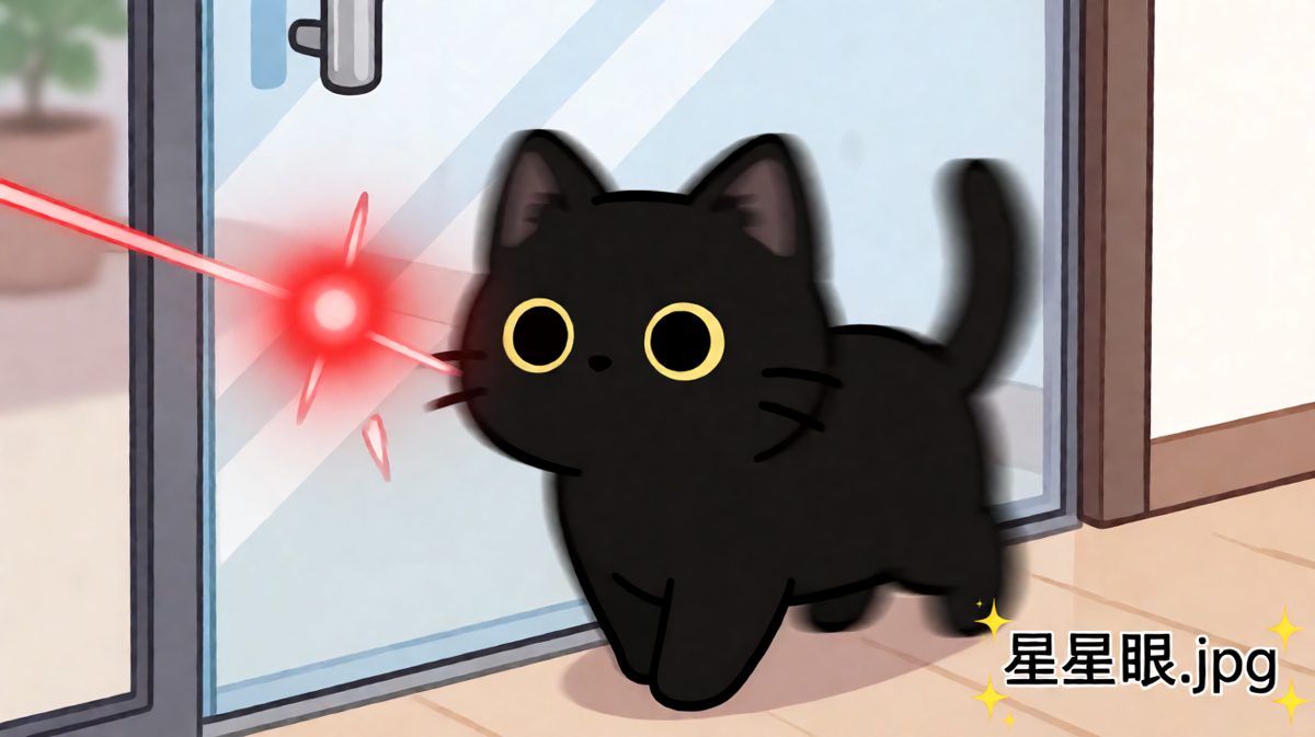 猫咪：这个红光会隐身术