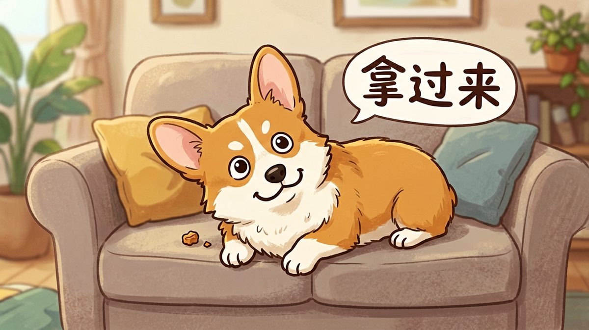 你是在跟我说话吗？这只狗叫什么我不知道
