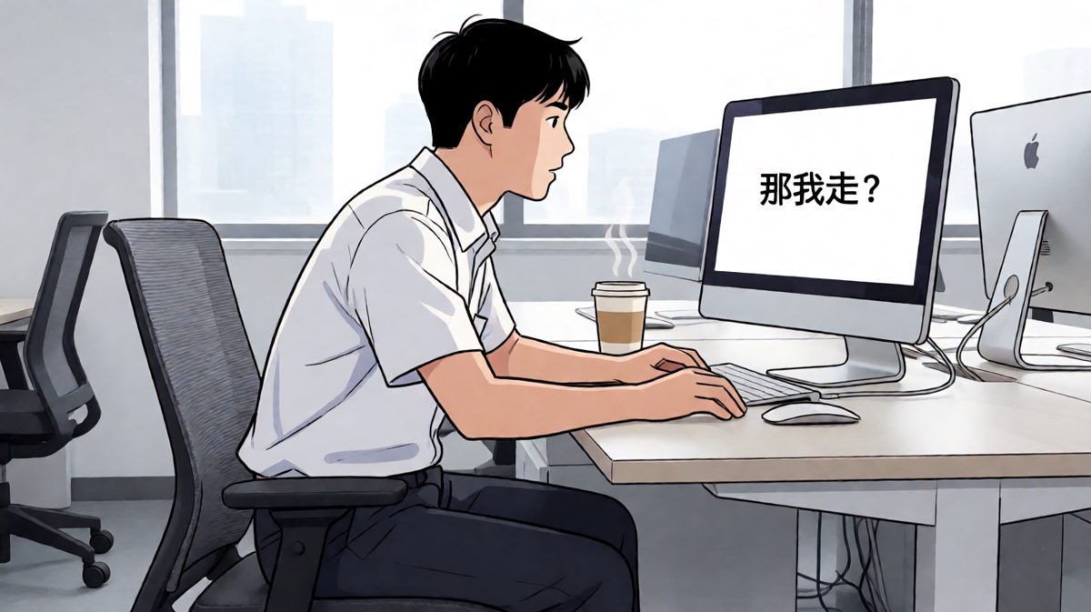 白忙活一场，只好默默回家