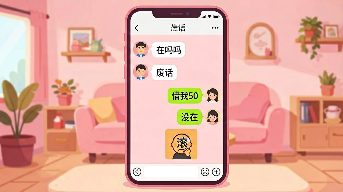 「在吗」之后的经典神回复，女生用实力证明什么叫「已读乱回」。