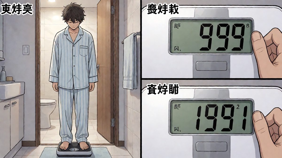 上秤一看，体重不降反升……