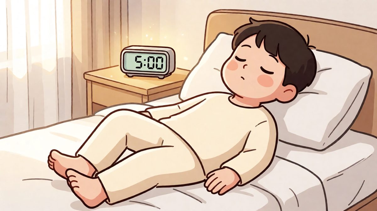 清晨5点，闹钟准时响起，我还在美梦中。