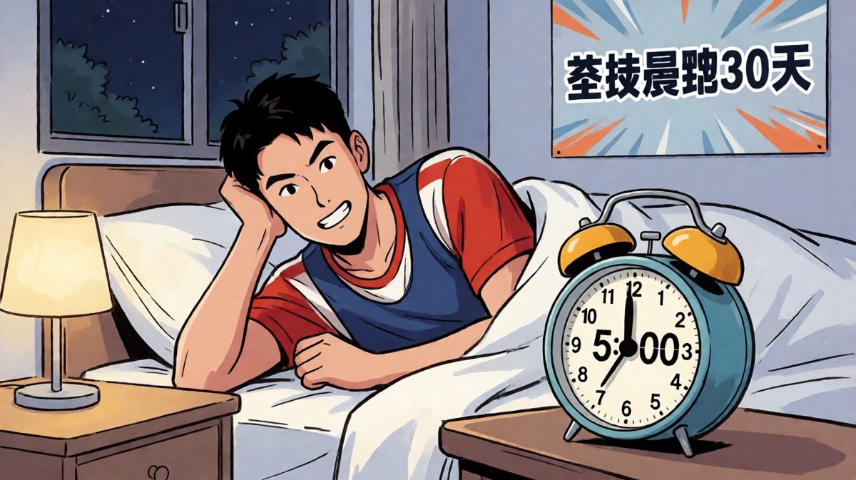 第一格：雄心勃勃的誓师大会