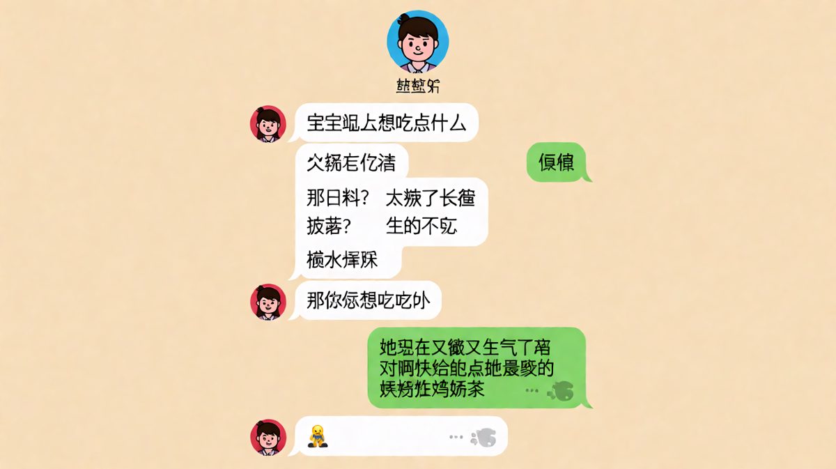 '随便'的终极考验——男友翻出她和闺蜜的聊天记录自爆。