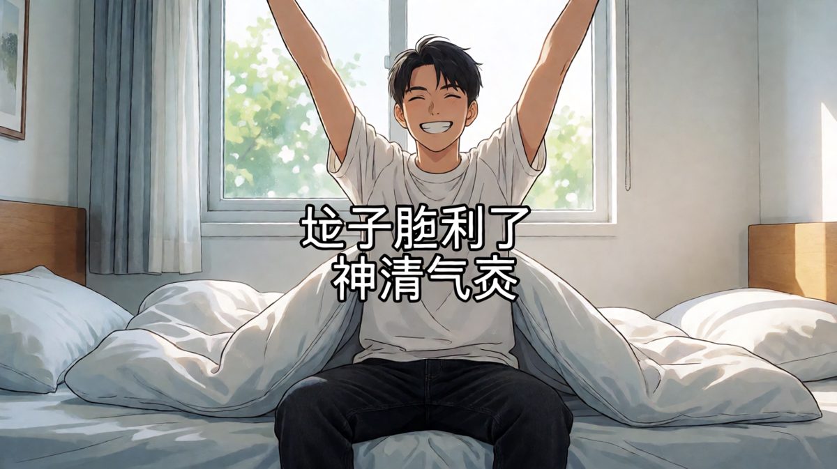 胜利在望！我战胜了自己！