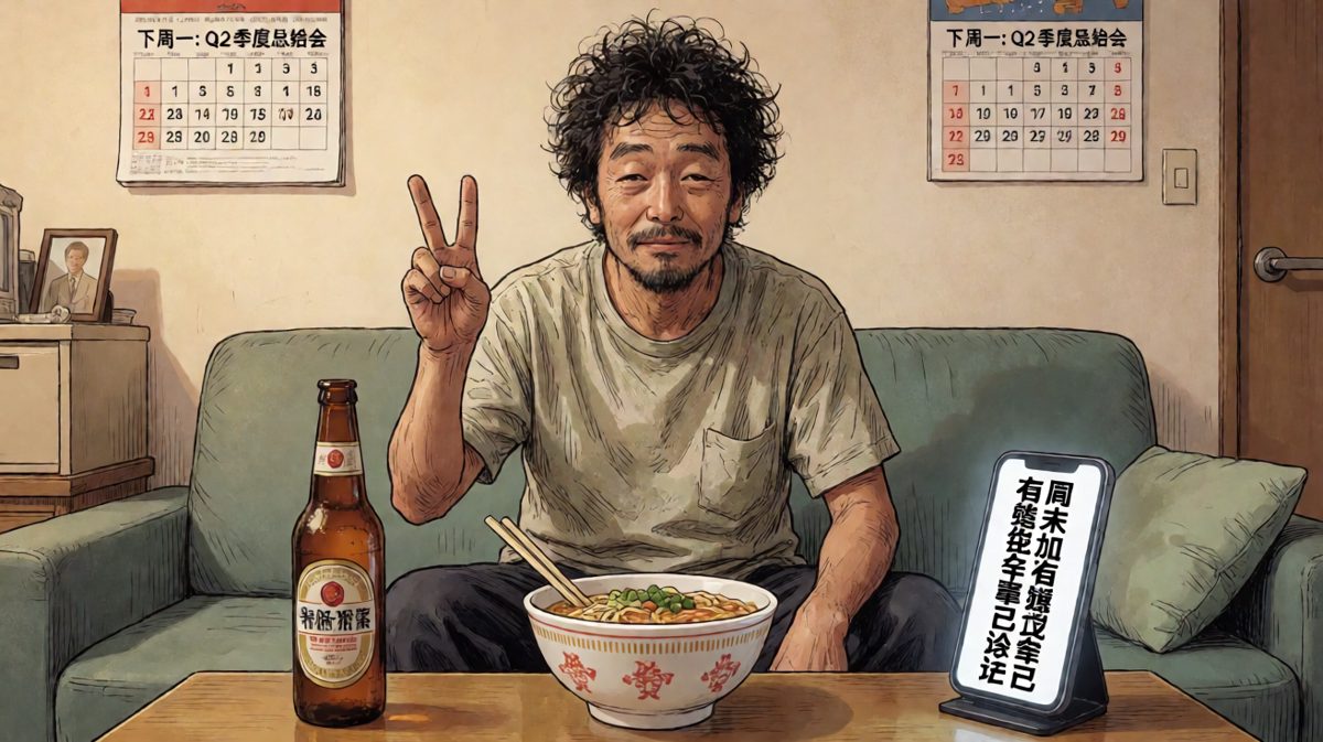 周末：算了，下辈子再努力吧。