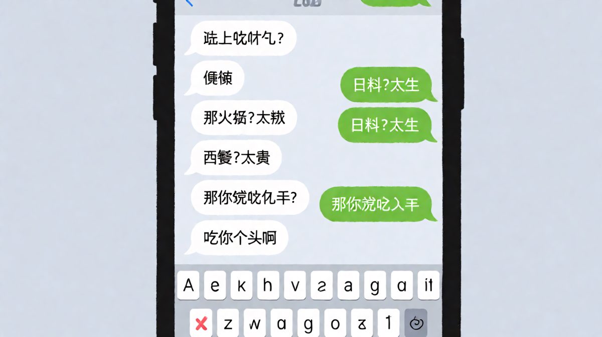 经典翻车现场：男生说随便却嫌弃所有选项，最后一句直接气死人