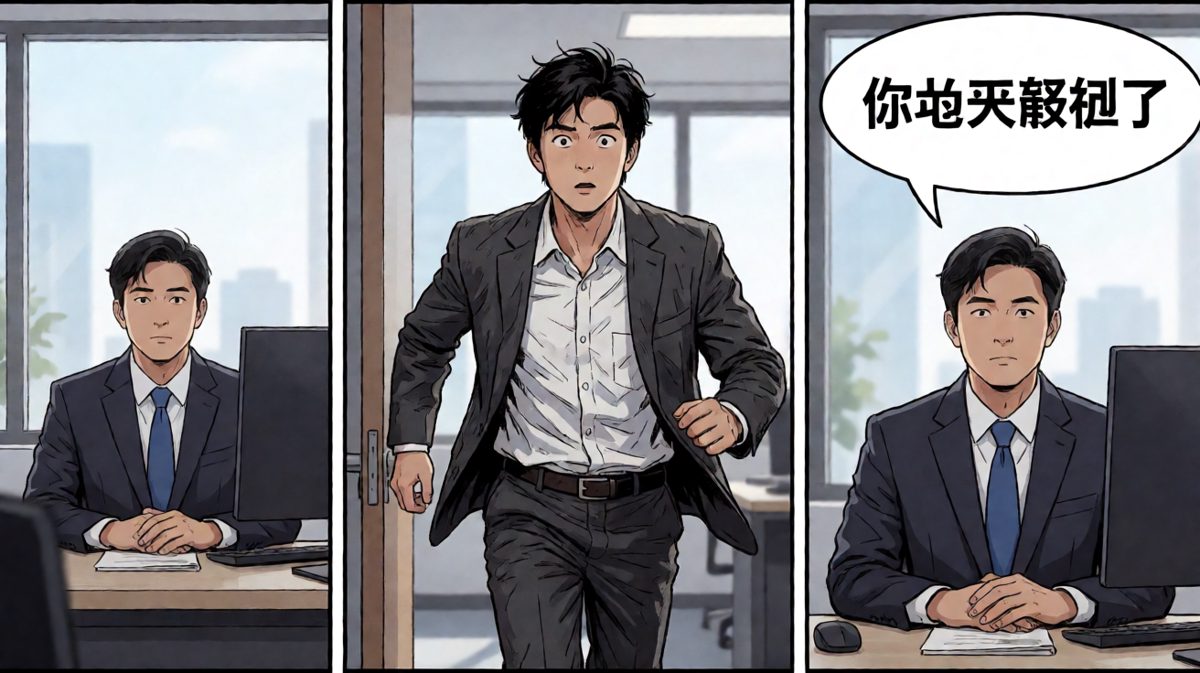 老板：你昨天已经辞职了。