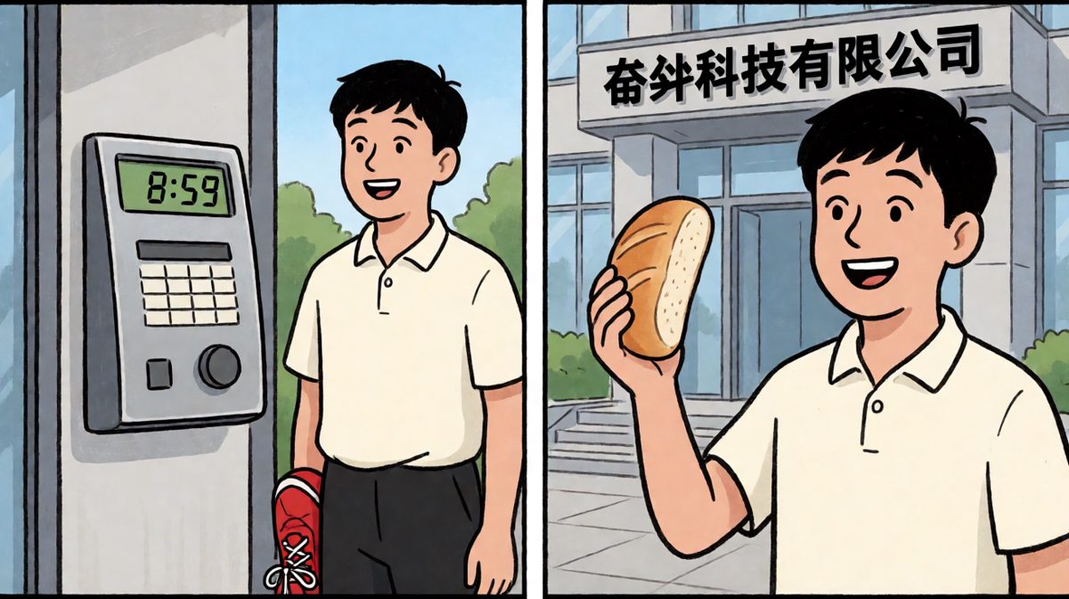打卡成功……但好像哪里不对