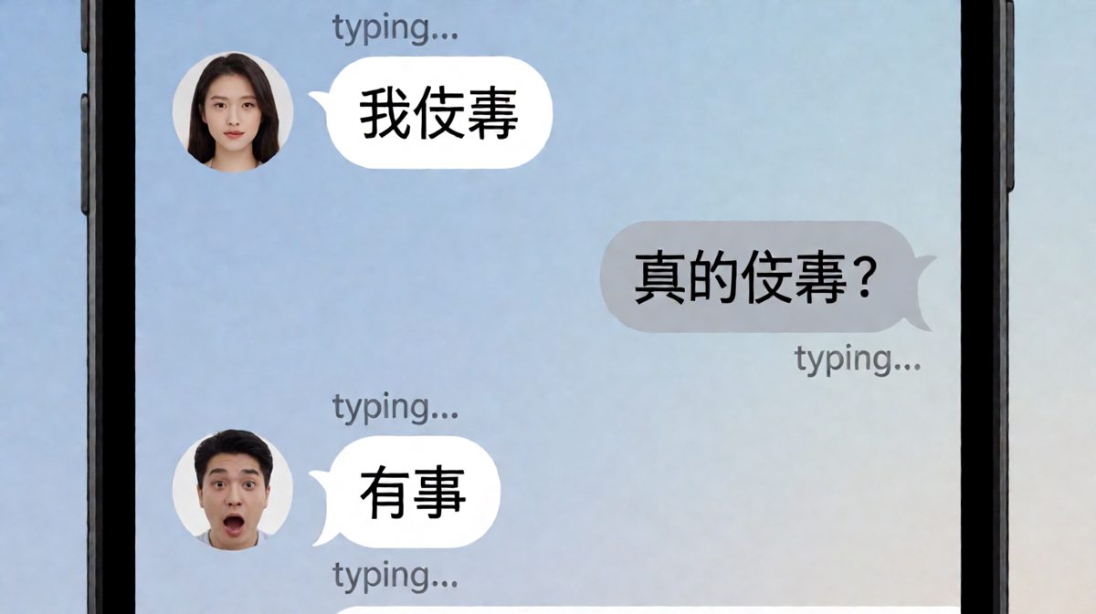 女生：我没事→有事，男生：从放松秒变惊恐
