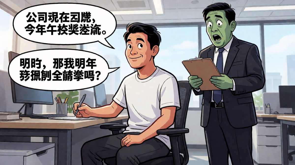 年终奖没了？员工用魔法打败魔法