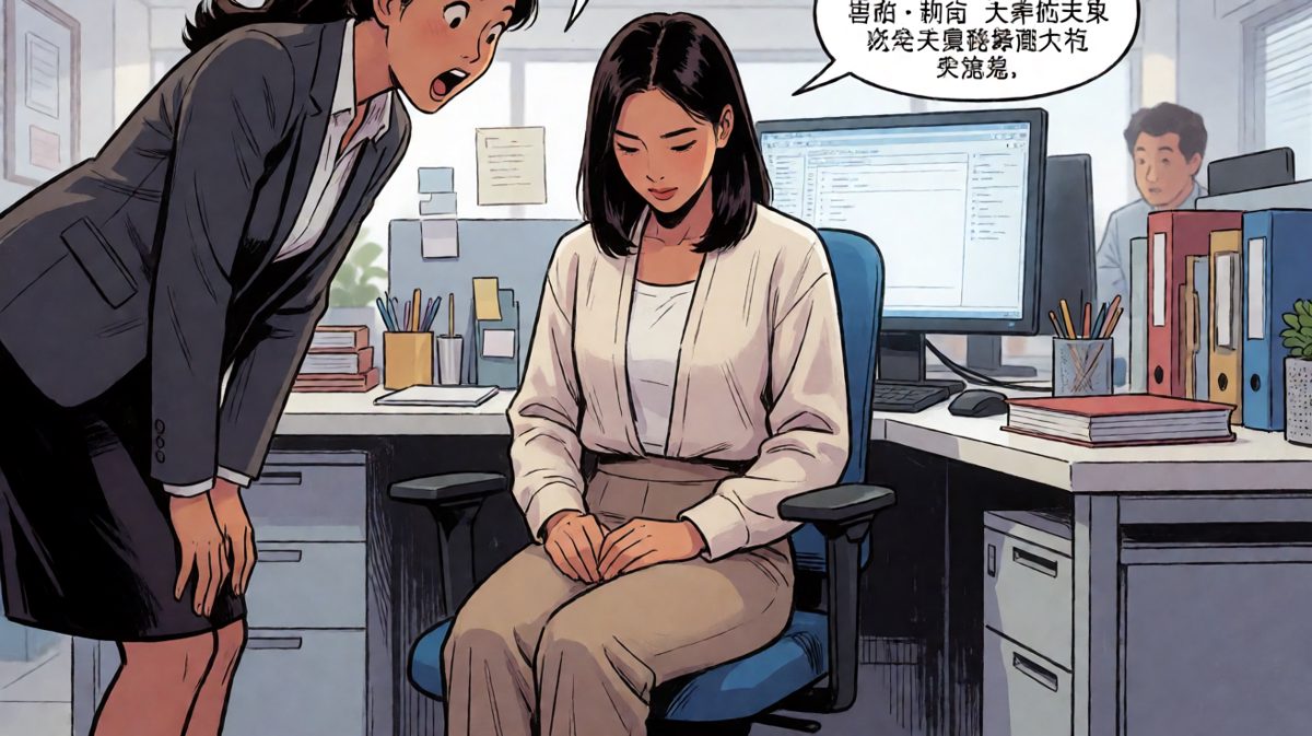 到了公司才发现……袜子穿反了？