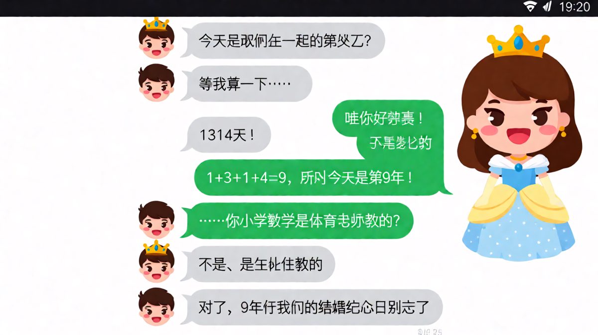 1314天=9年？—— 数学鬼才的浪漫