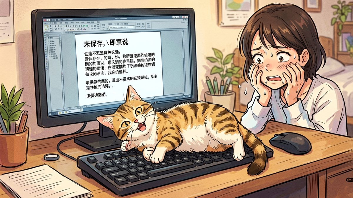 猫：你写你的，我睡我的，互不打扰